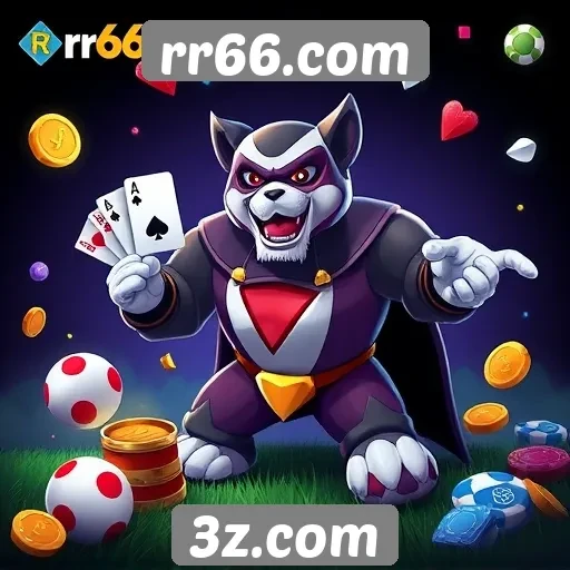 Variedade de jogos disponíveis no rr66.com